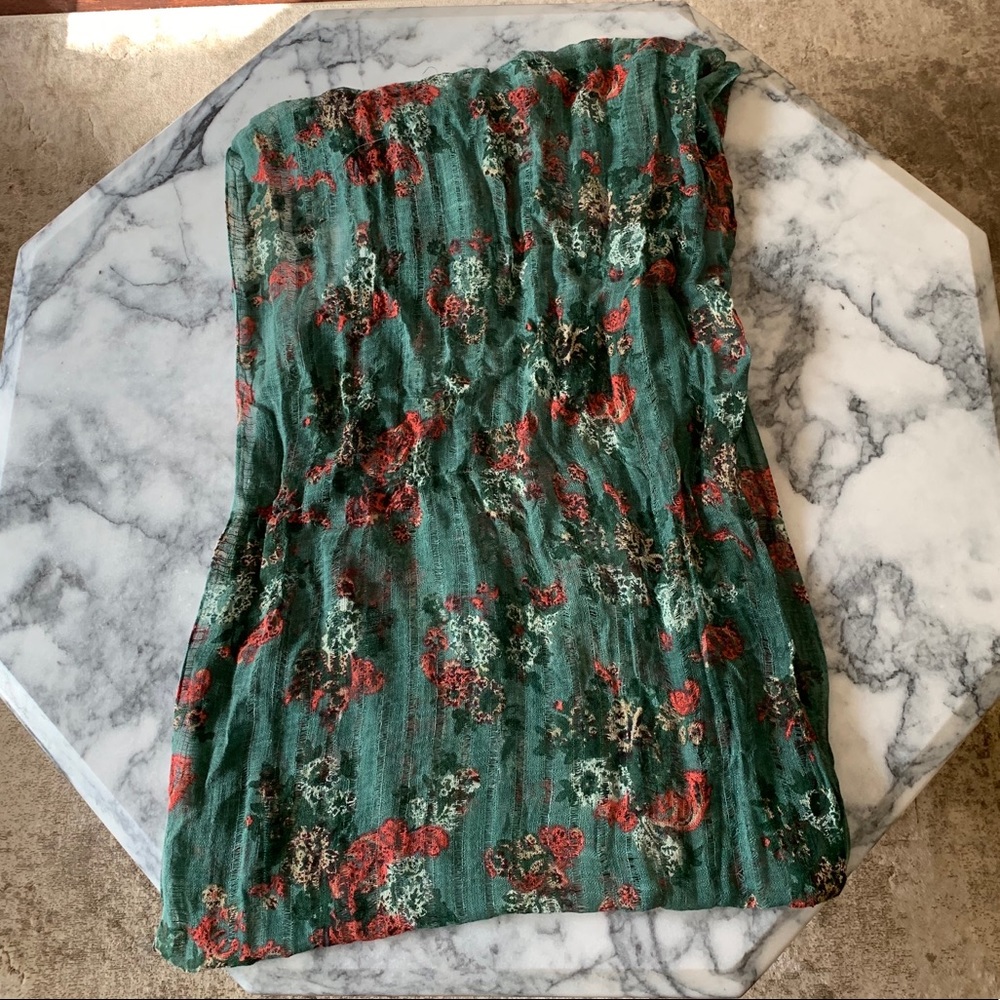 Ecoté Floral Infinity Scarf - Picture 2 of 5